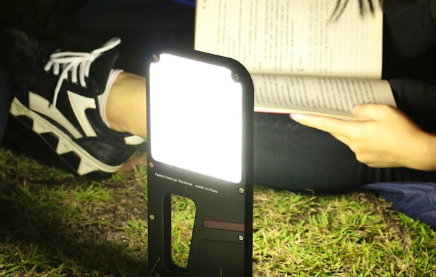 Handige platte LED outdoor lamp!
